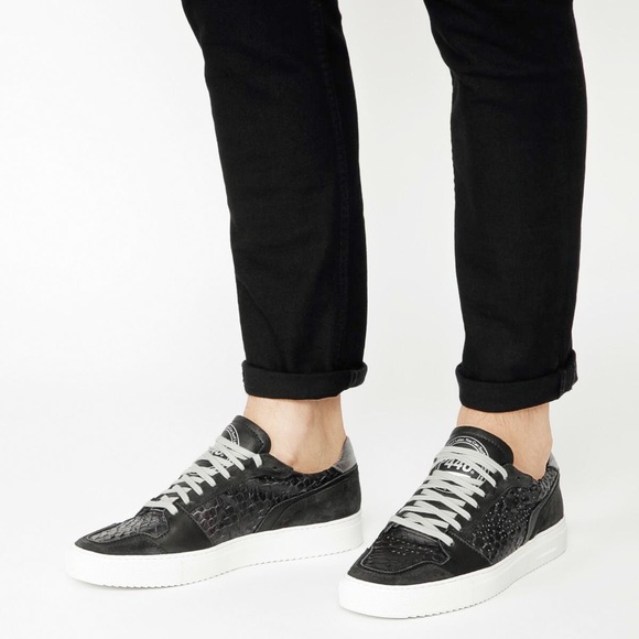 P448 MENS JOHN PYTHON SNEAKERS SZ43 - Picture 2 of 13